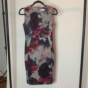 Calvin Klein Floral Dress